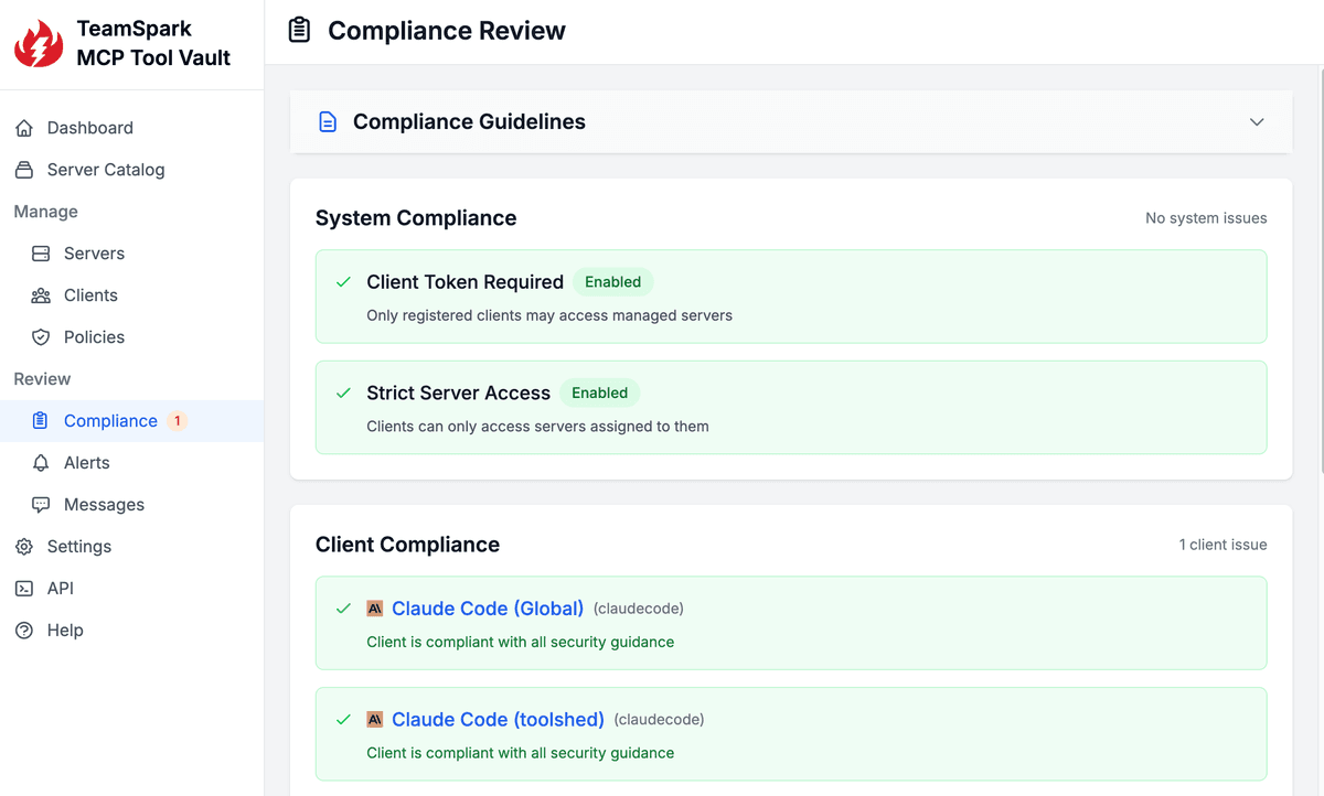 Compliance Dashboard